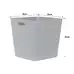 Wham Cube Storage Basket Grey 3 Pack