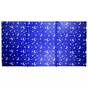 Folding Sleep Mat Blue 120cm x 60cm