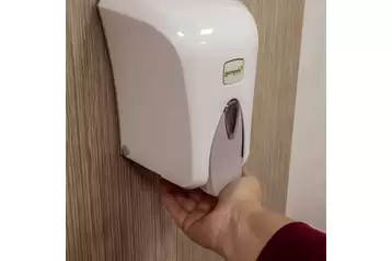 Soap Dispenser in Brilliant White 1000ml - Gompels - Care