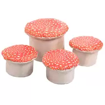 Toadstool Soft Seats 4 Pack