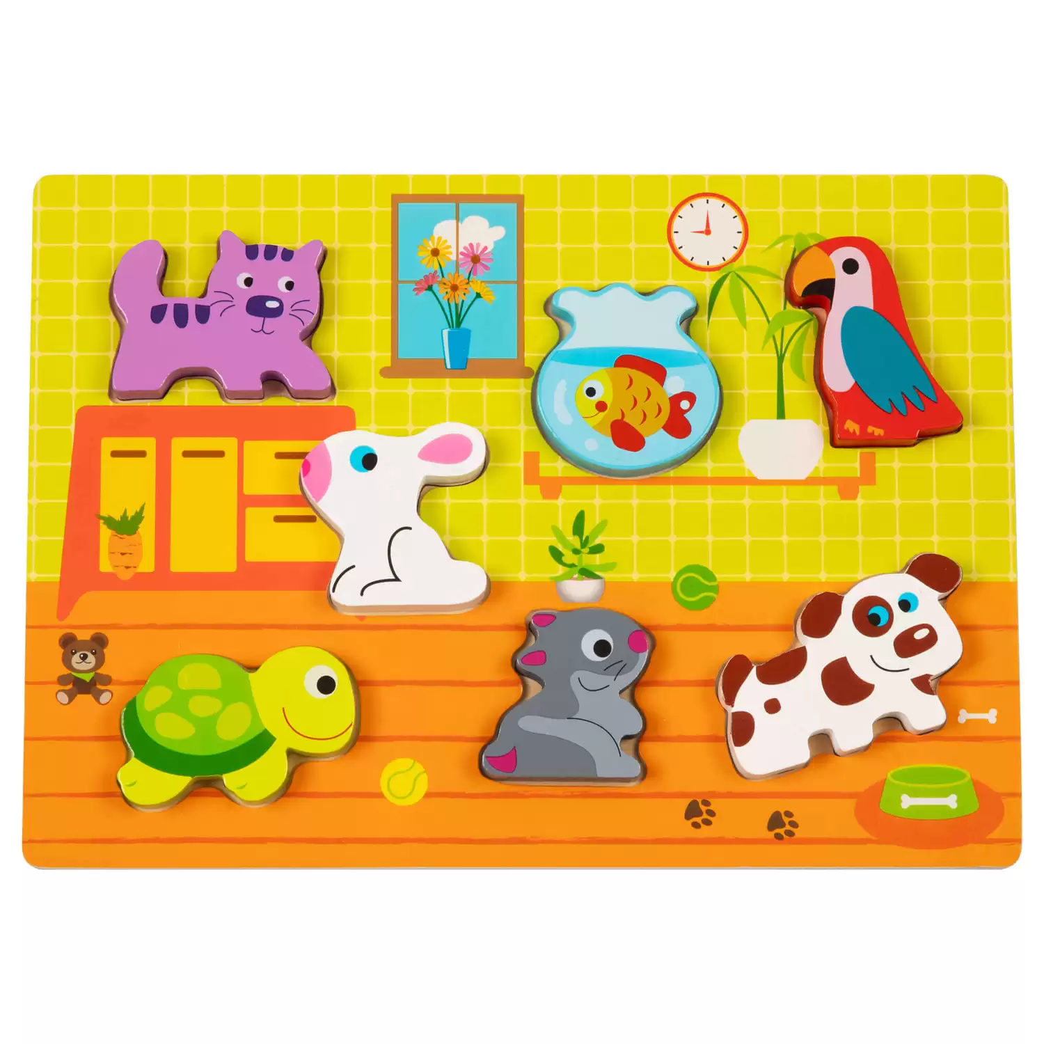 Olly and Oby Chunky Pet Puzzle