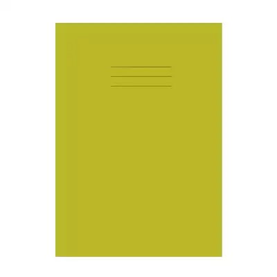 Writy A4 Exercise Book 12mm Ruled With Margin 80 Page 50 Pack - Colour: Yellow