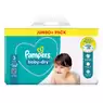 Pampers Baby Dry Nappies Size 3 Midi 98 Pack