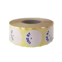 Use By Permanent Food Label 25mm 1000 Pack