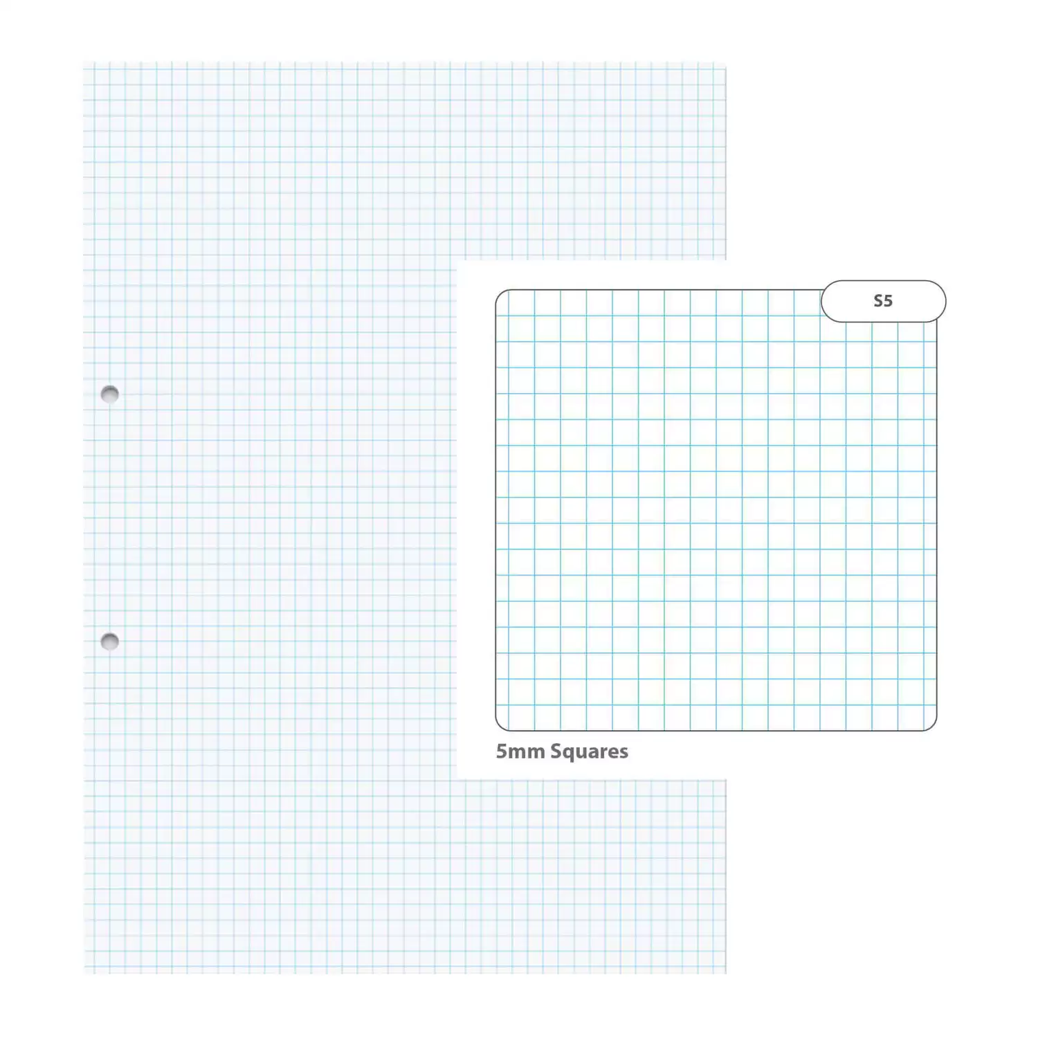 A4 Squared Paper 5mm 500 Sheets - Gompels | Care & Education Supplies