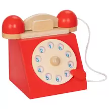 Olly and Oby Wooden Telephone