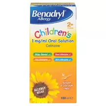 Benadryl Allergy Child Solution 100ml