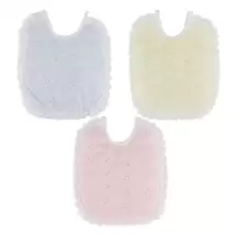 Baby Bibs Assorted Colours 12 Pack