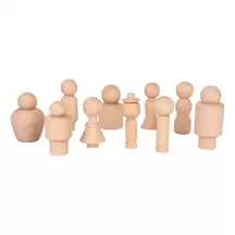 Wooden Community Figures