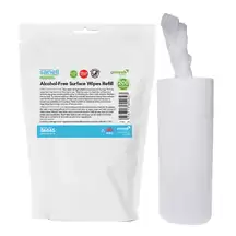 Sanell Alcohol Free Surface Wipes Refill 200 Pack