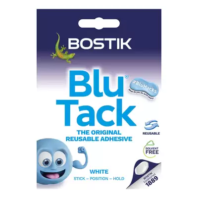 Blu Tack White 60g 12 Pack