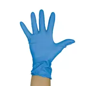 Proform Powder-Free Blue Vinyl Gloves Xlarge 100 Pack