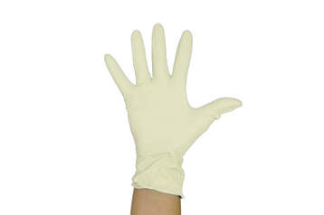 Gloveman Clear Vinyl Gloves Box Of 100 Medium Amazon Co Uk Health Personal Care