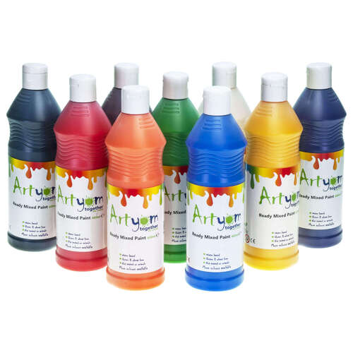 Gompels Ready Mixed Paint 600ml In Arts & Crafts   Paints & Inks 