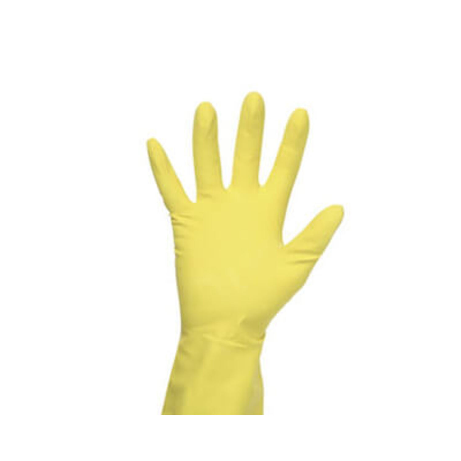 rubber gloves yellow