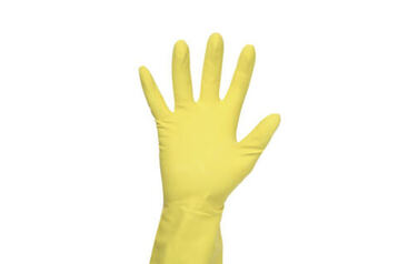 rubber gloves medium