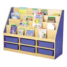 Milan Tiered Bookcase 6 Trays