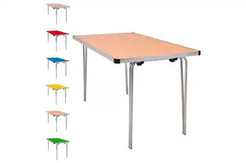 Foldable preschool store tables