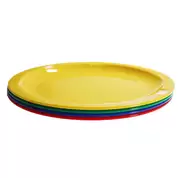 Swixz Polycarbonate Dinner Plates 230mm 12 Pack