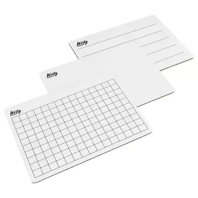 Writy A4 Rigid Whiteboard 10 Pack