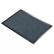 Carpet Entrance Mat Black/Blue