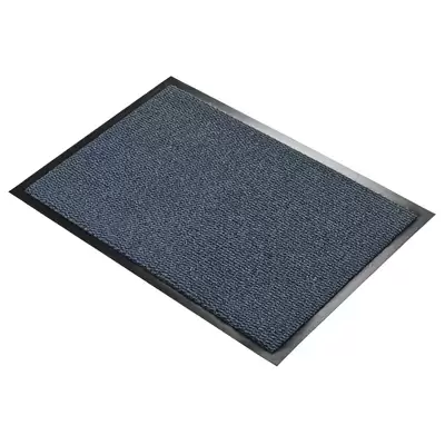 Carpet Entrance Mat Black/Blue