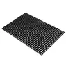 Rubber Honeycomb Indoor/Outdoor Matting Black