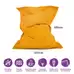 Floor Cushion Bean Bag Plain